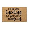 Floor Mat Multi-purpose Anti-Slip Door Mat Letter Printing Entry Door Carpet for Outdoor Indoor Decoration