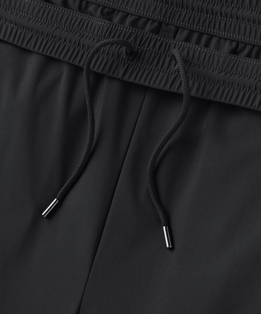 Musinsa Standard Cooling Loose Tapered Elastic Waist Pants [Dark Gray]