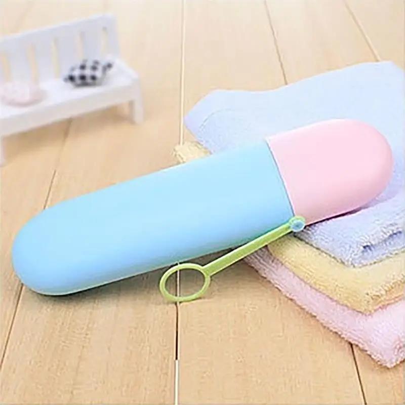 Portable Travel Hiking Camping Toothpaste Toothbrush Holder Cap Case Household Storage Cup Outdoor Holder Bathroom Accessories