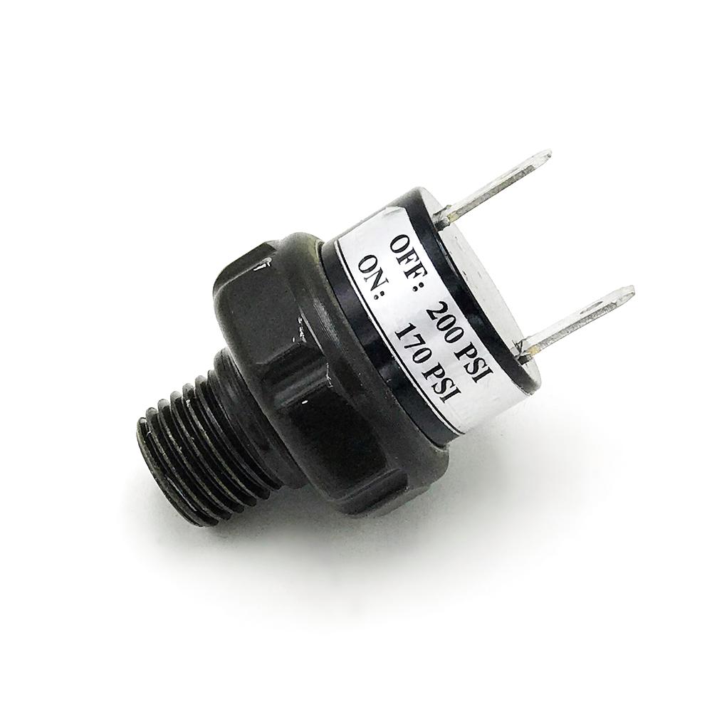 170-200 PSI NPT 1/4 interrupteur de contrôle de pression d'air vanne klaxon compresseur réservoir 12V