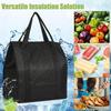 Camping Cooler Box Picnic Bag Food Drink Storage Bag Extra Large Travel Lunch Bag Drink Ice Insulated Cooler Reusable Cool Bag