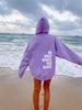 Nieuwe Dames Hoodie met Fleece Voering en Letterprint - Trendy Losse Pasvorm met Kangoeroezak en Trekkoord Capuchon.