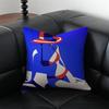 M-Malika Favre Ant Vantage Simple Cushion Cover Pillow Case Anti-Dustmite Invisible Zipper Silky Plush Cushion
