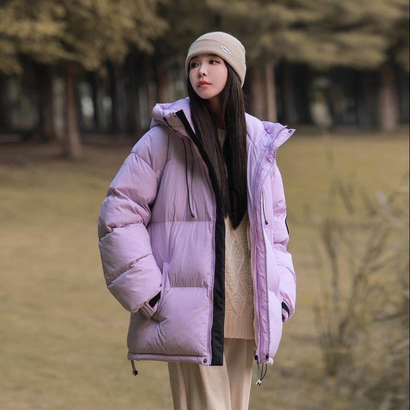 New Winter White Duck Down Jacket Fashionable Versatile Thickened Men's Warm Couple Jacket