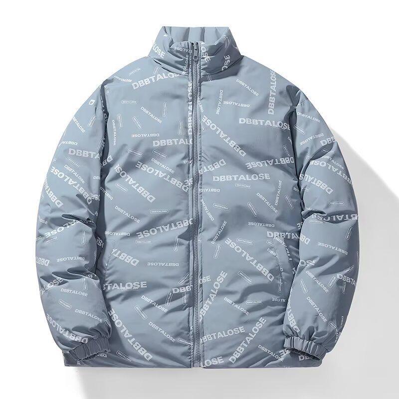 Heren Reversible Amerikaanse Stijl Donzen Jas - High-End Mode, Jeugdig en Stijlvol