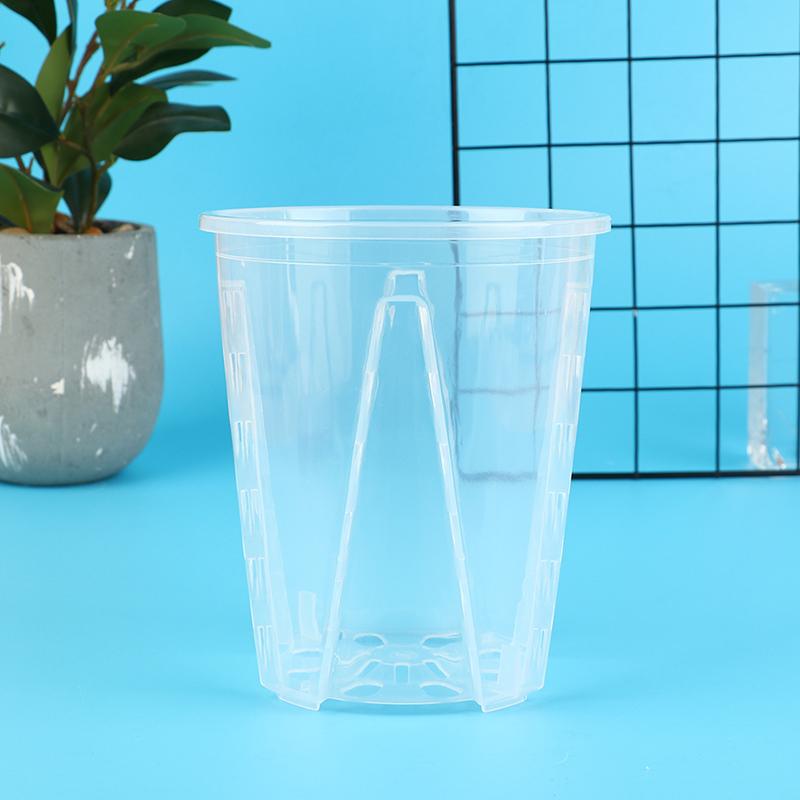 Blumentopf Diy Kunststoff Transparent Zylindrischen Blume Halter Gemüse Pflanzer