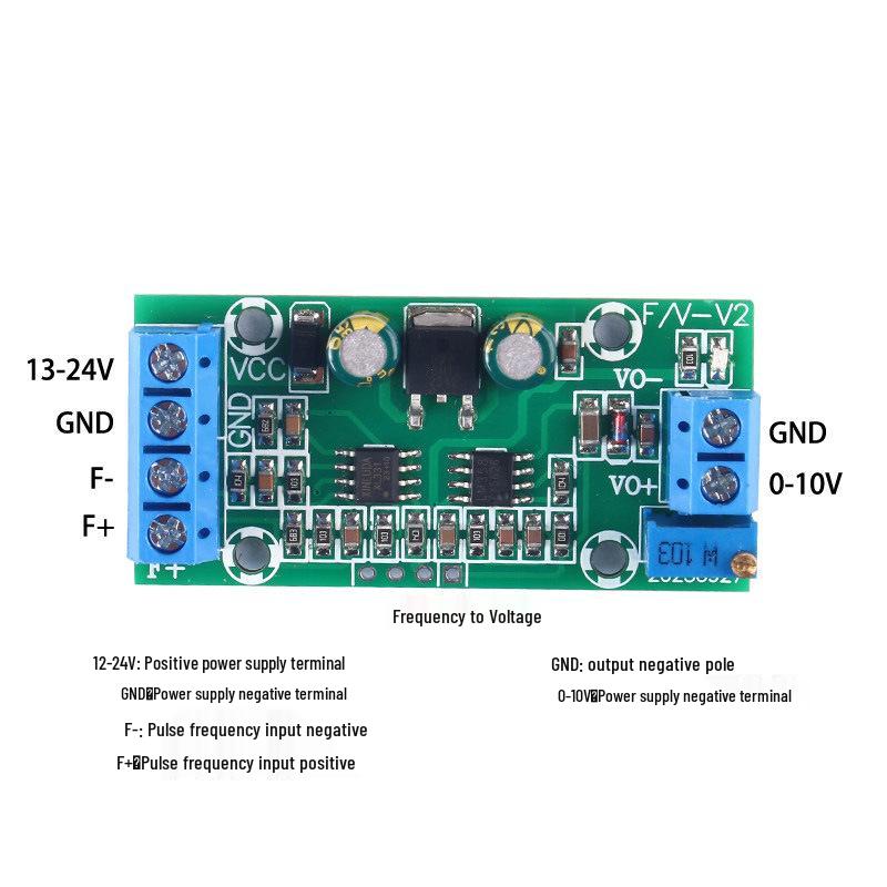 Convertisseur Fréquence-Tension Numérique-Analogique, Module F/V Sortie 0-10V/5V