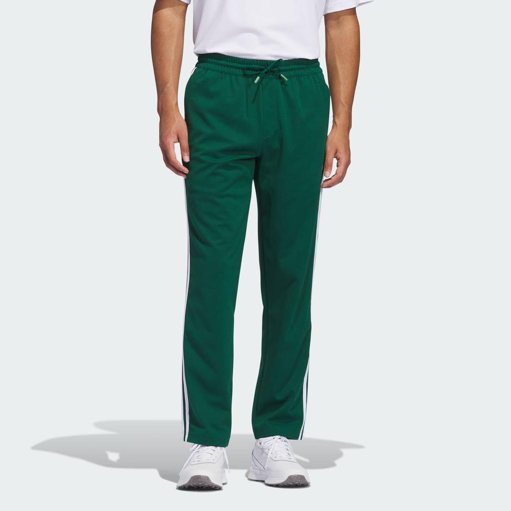 adidas Ultimate 365 Tracksuit Bottoms Striped Design Comfortable Training Drawstring Mid-Rise Knitted Sports Pants Men Bottoms Forest-Green IW1417
