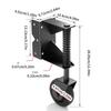 Adjustable Spring Gate Support Wheel Fence Door Roller Slider 4inch Universals Gate Casters Fence Gate Wheel Enduring