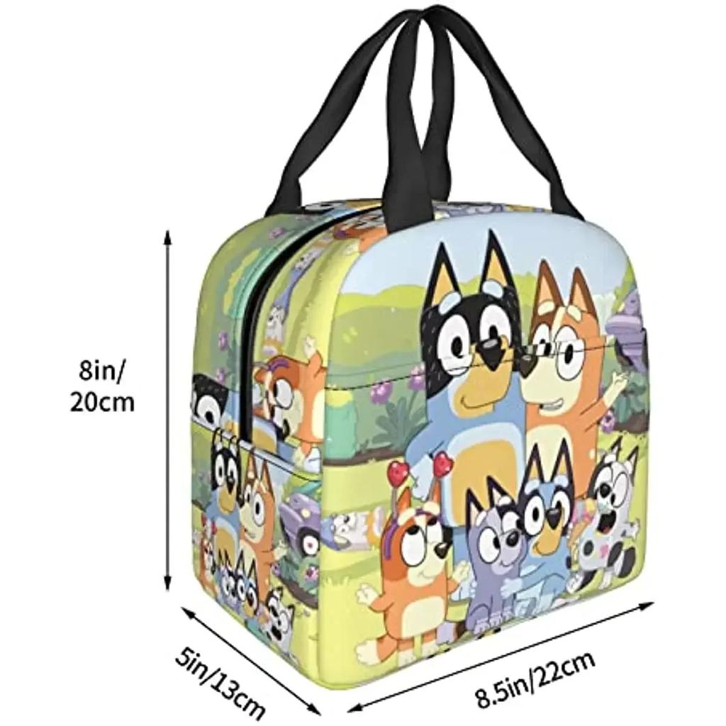 Lunchtasche Cartoon Tragbar Verdickt Heiß und Kalt Reisbeutel Lunchbox Handtasche