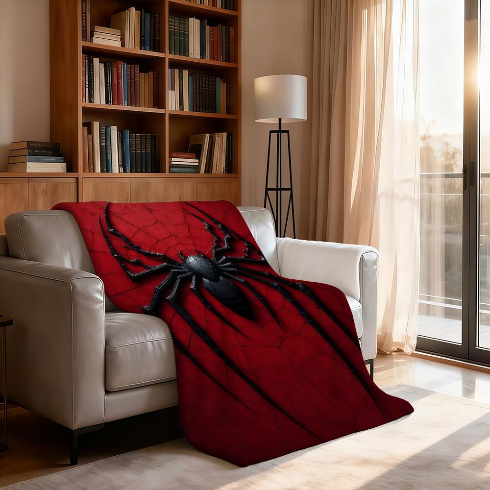Cool S-Spider-ManS Blanket Soft Throw Blanket for Home Bedroom Bed Sofa Picnic Travel Office Rest Cover Blanket Gift