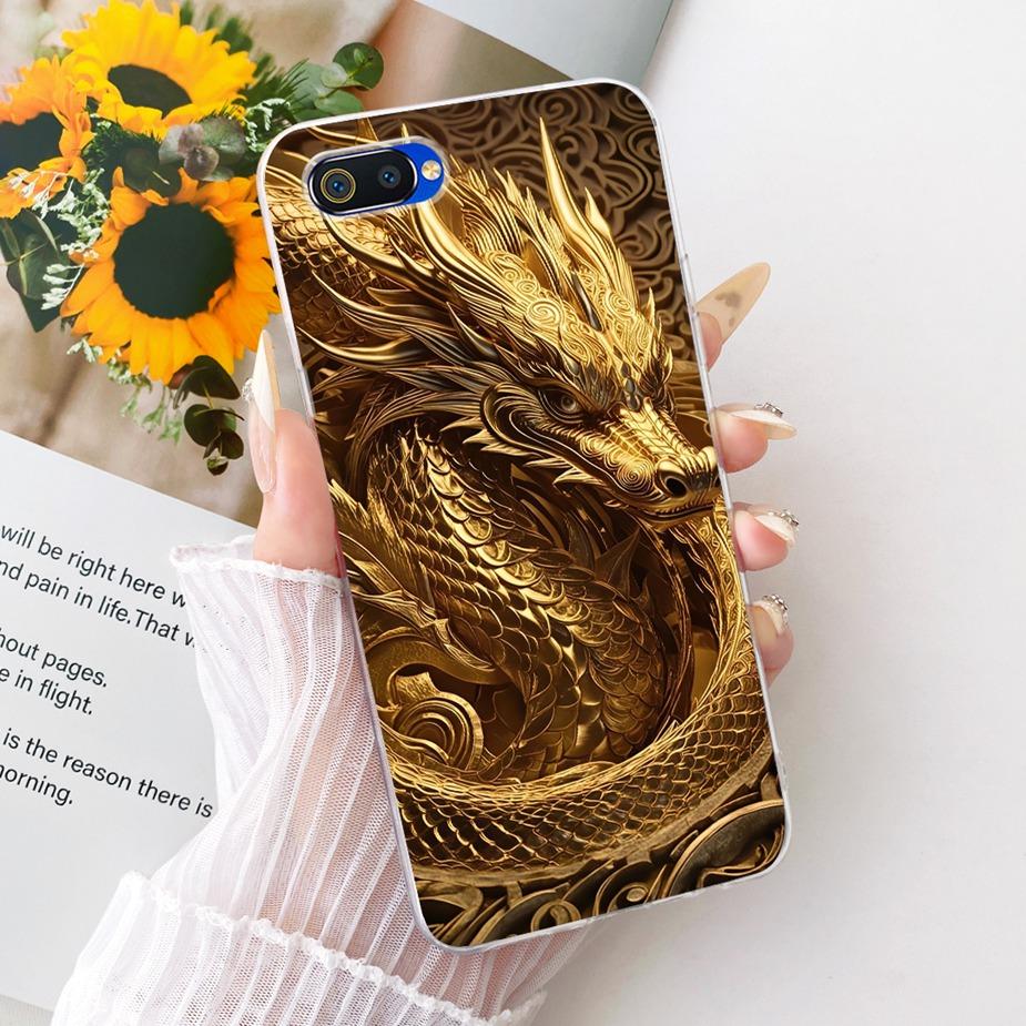 For Oppo A1k Case CPH1923 Luxury Flowers Butterfly Painted Cover Soft Silicone Case For Realme C2 RMX1941 OppoA1k RealmeC2 Shell