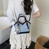 Tasche Damen Sommer vielseitig neu lässig Schulter Umhängetasche tragbare Pendler Eimertasche