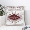 Magic Marauders Map Pillow Cover  Comfy Cushion Cover Fashion Pillow Case For Office Car Home Decor
