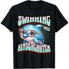 Swimming Into Kindergarten Cute Dolphin Back to School Kid T-Shirt