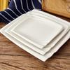 ZISIZ 10-inch Vierkante Keramische Dinerborden (Set van 2)