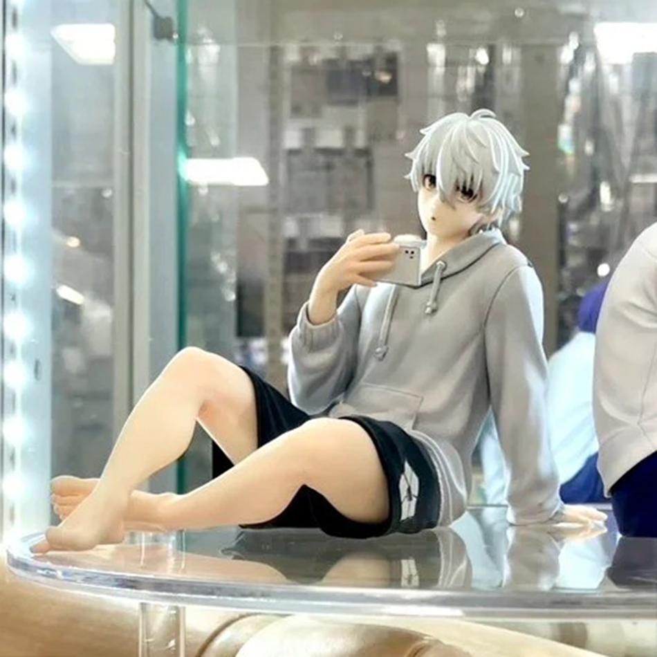 Sandėlyje 10cm Blue Lock Anime figūrėlė Nagi Seishiro Veiksmo figūrėlė Kolekcinis modelis Lėlės Žaislai Gimtadienio dovana