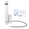 DC 12V Linear Actuator Heavy Duty 5mm S 6 Inch 1500N 337lbs Stroke Electric Actuator for RV Trailer Electric Door