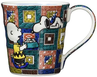 Yamakasyoten Peanuts Snoopy Kutani Ware Keramik Mu