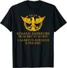 Romerska Kejsare Från Bäst Till Sämst Marcus Aurelius T-shirt Ny 100% Bomull Kortärmad Rundhalsad T-shirt Casual Herrtopp