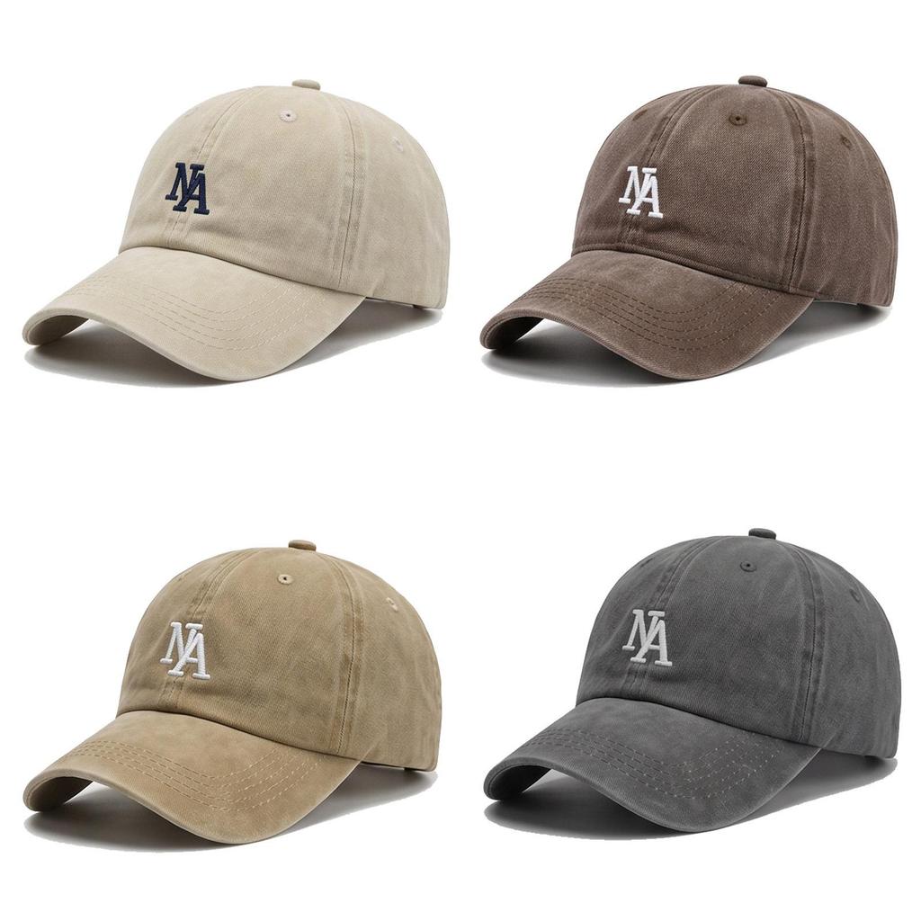 Classic Embroidered Letter Baseball Cap With Adjustable Fit For Men Women Sun Protection