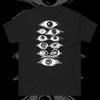 The Eyes Have It Shirt Gothic Heksachtig Spookachtig Pastel Goth Dark Grunge Unisex T-shirt