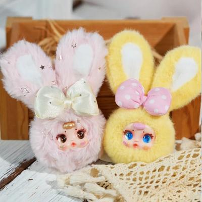 Lovely Mm Toffee Rabbit V2 Plush Vinyl  Key Chain Cute Bag Fashion Pendant Girl Birthday Gift