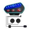[Latest Model Improvement] Helmet Speaker Bluetooth Motorcycle Intercom Earphone SETHDA