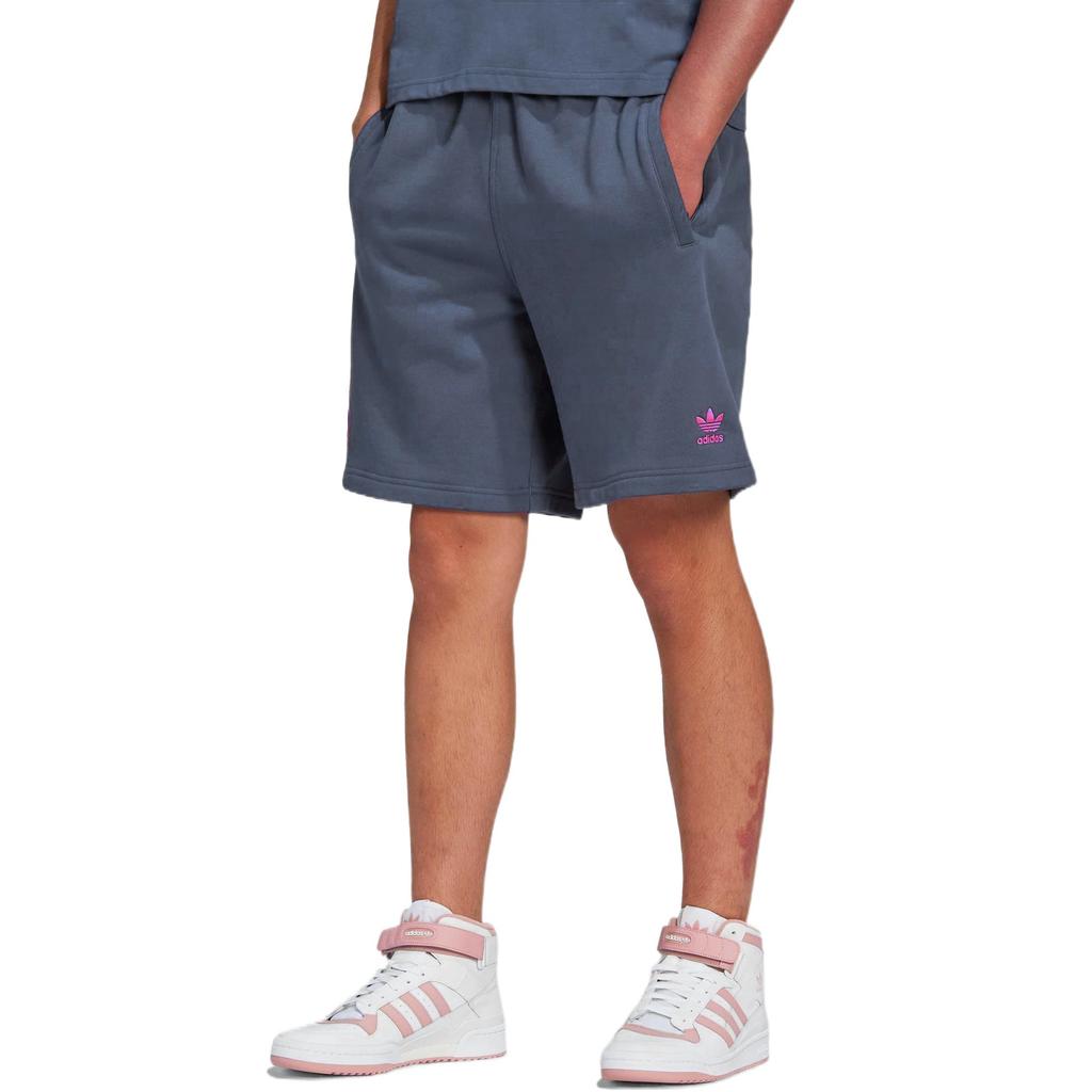 adidas Originals Trefoil Kevin Lyons Kreslený Potisk Ležérní Rovné Šortky Pánské Spodní Prádlo Tmavě Modrá HC7115