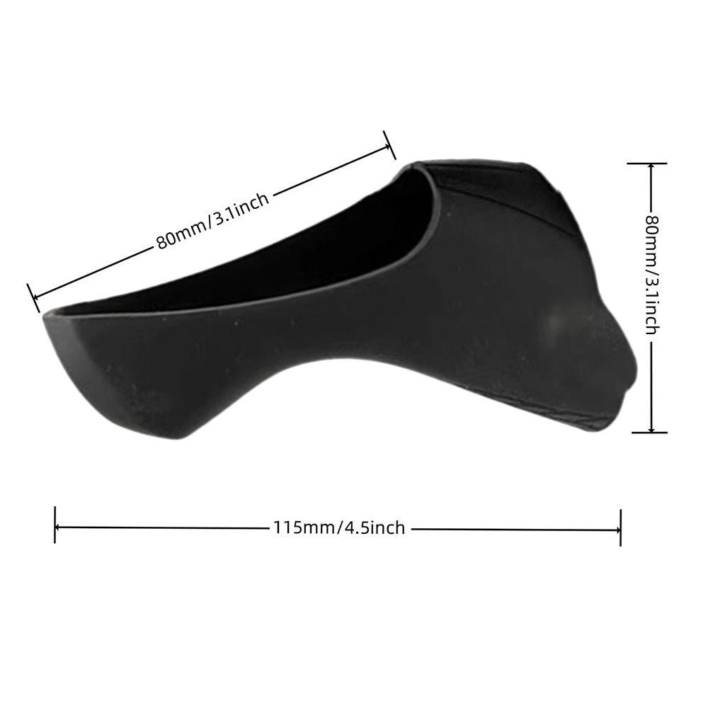 Anti-Slip Bracket Covers Black Bike Shifters Protective Hoods for SHIMANO Claris ST-R2000 ST-R2030