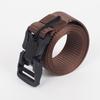 Men's Tactical Belt with Magnetic Quick-Release Buckle - High-Quality Nylon Canvas