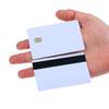 5 Pcs Smart Card Sle4442 Chip With Magnetic Strip Hico 3 Track Inkjet Pvc