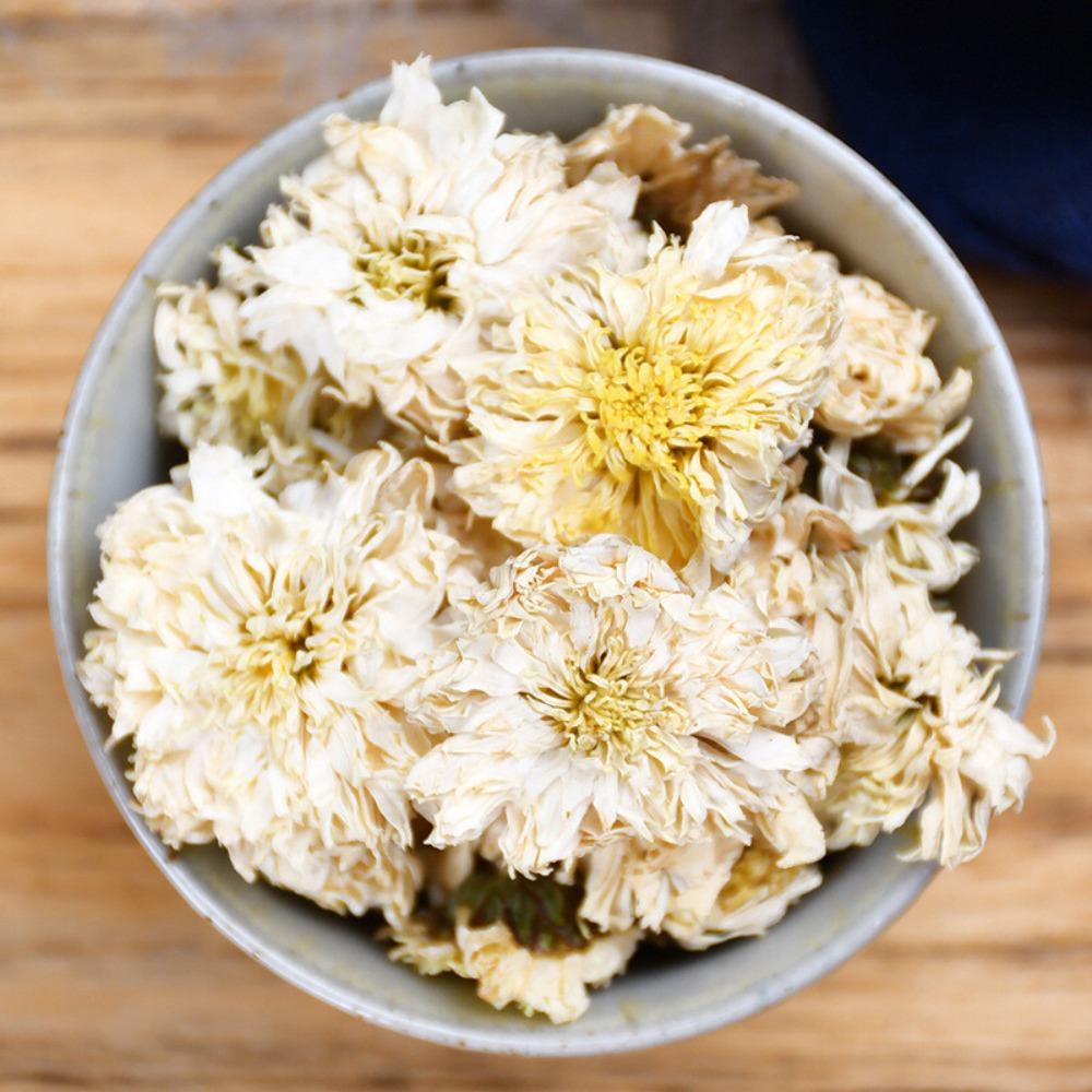 60g Chinese White Chrysanthemum Flower Tea Gongju Natural Herbal Drink
