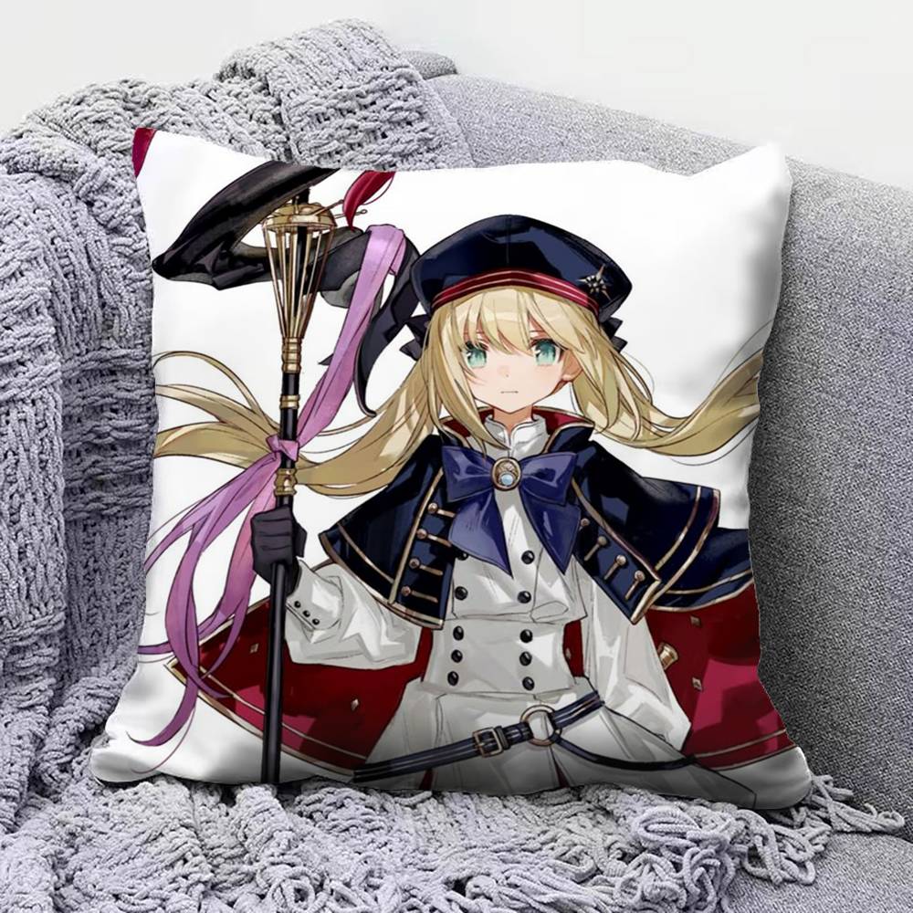 Arthuria Caster Fate Grand Order Žaidimas Pagalvės užvalkalai Namų Sofos Pagalvės Užvalkalai ir Dekoriniai Pritaikomi