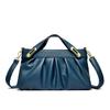New Women's Soft Leather Handbag Elegant Underarm Single Shoulder Banquet Bag Women's Leather Single Shoulder Bag