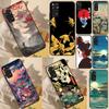 Umělecký kryt v japonském stylu pro Redmi Note 11 10 Pro Kryt pro Redmi Note 9 Pro 7 8 10S 11S 9A 9C K50 K40 Gaming