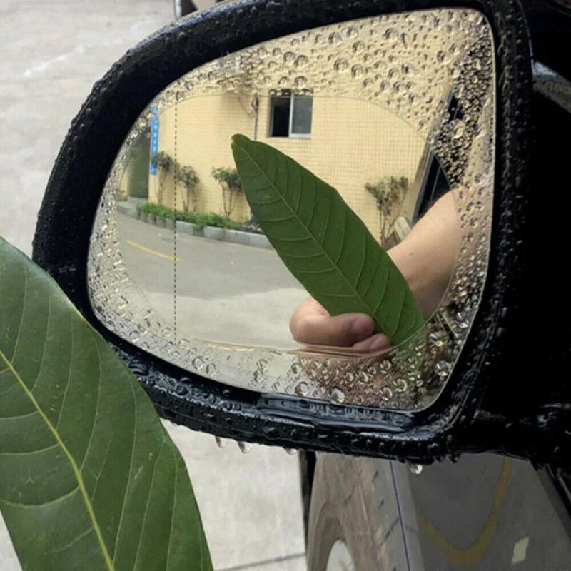 2PCS Car Sticker Rainproof Film For Car Rearview Mirror Car Rearview Mirror Rain Film Clear Sight In Rainy Days
