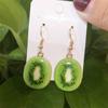 Earrings Watermelon Earrings Kiwi Earrings Pendant Summer Fruit Jewelry