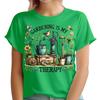 Tuinieren Is Mijn Therapie Grappige Tuinliefhebber Tuiniers Unisexs T-shirts Top Ta91
