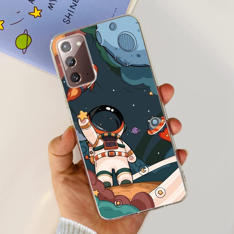 Für Samsung Note 20 5G Hülle SM-N981B Beliebte Blume Schlank Weiches Silikon Handyhülle Für Samsung Galaxy Note20 Ultra 5G Funda Capa