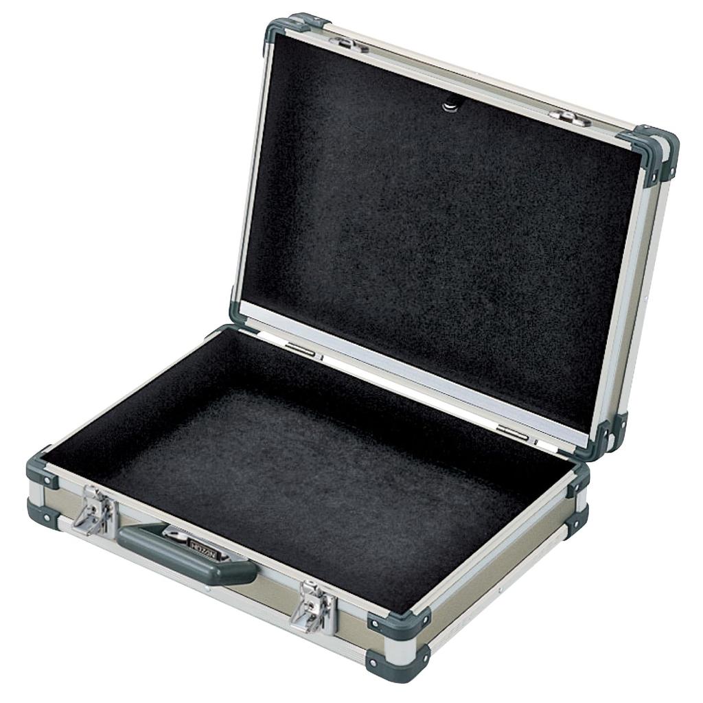 HOZAN Tool Attache Aluminum X X Case, Case, Heavy-Duty Plywood, 455(W) 330(H) 130(D)mm, B-600