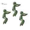 3 Pcs Anthropomorphic Plant Holder Plant Support Stand for Sprouts Stems Shoots Cuttings Cute Plant Supporters for Indoor Garden Decor or Plant
