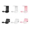 Wall Mount Headphones Stand Holder Space Saving Headphones Hanger Holder Under Desk Hook, Easy To Set Up Clamps Hanger