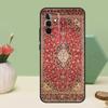 Persian Carpet Floral Pattern For Samsung Galaxy A16 A55 A35 A15 A32 A12 A22 A52 A54 A34 A14 A56 A36 A26 A13 A53 A06 Case