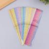 10 Colores/Paquete Arcoíris Láser Escama de Pez Panal Papel Film Señuelo Sin Adhesivo Jig Señuelo Duro DIY Accesorios Decoración Señuelo de Pesca