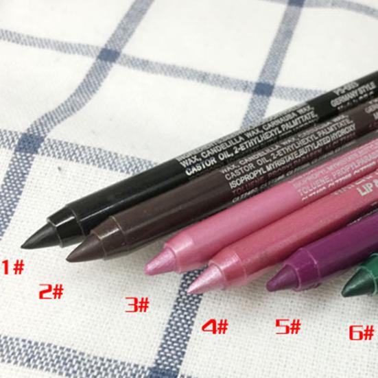 Glitter Eyeshadow Eyeliner Gel Pencil Waterproof Highlighter Non-smudge Cosmetic