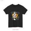 Appenzeller Sennenhund Schweizer Bauern T-Shirt Vintage Dehnbares Grafikmuster Vielseitig Lässig Herren Mode Stilvoll