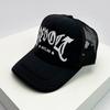 Men And Women With Printed Pattern Letter Print Tiger Baseball Caps Air Permeable Sun Protection All-Match Half Mesh Hats Hip Hop Cartoon Trend Ins