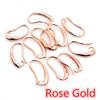 20pcs Pure Copper Plated Ear Hooks for DIY Jewelry, Earrings & Crafts