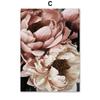 Natur Wandkunst Leinwandmalerei Rosa Rosen Blumen Pflanze Landschaft Poster und Drucke Wandbilder für Wohnzimmer Heimdekor